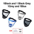 Transparent Kitchen Face Shield Anti-Fog Protective Visor for Cooking