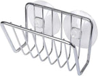 Sponge Holder For Kitchen Sink, Stainless Steel Suction Cup Sponge Caddy Kitchen Supplies Wall Mounted Sink Kitchen Organizer