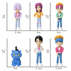 Anime Figure PVC Collectible – Kpop Demon Hunters Mini Figurine Toy
