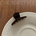 3.5cm Small Hairclaw Acetate Hair Crabs for Girls Cute Heart Shaped Hairclips Women Hair Accessories Hair Pins and Clips