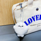 Baby seal plush toy bag pendant, cartoonish and cute plush doll pendant, baby doll keychain, gift for you