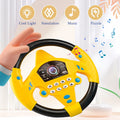 Simulation Steering Wheel Toys Education Music Simulation Car Driving Rotation Vocal Toy Gifts for boys and girls