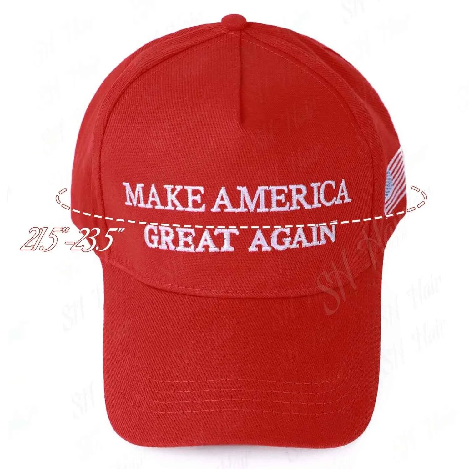 New Style Red Baseball Cap Solid Color Embroidered Sunshade and Sun Protection Cap