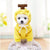 Cute Fruit Dog Hoodie – Funny Pet Costume for Cats & Puppies