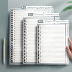 A5/B5/A4 Binder Notebooks Loose Leaf Replaceable Inner Refill with Divider Metal Ring Journal for Student Office School Supplies