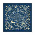 High Quality Skull Chimpanzees Print Cashew Hip Hop Cotton Square Bandana Scarf Riding Headband Paisley Gifts For Men Unisex