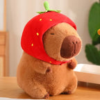 12-32cm Capybara Plush Simulation Capibara Anime Fluffty Toy Cute Doll Stuffed Animals Soft Doll Plush Children Christmas Gift