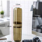 Portable Toothpaste Toothbrush Protect Holder Case Travel Camping Storage Box Protect Toothbrush Toothpaste from Dirt and Damage