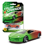 Alloy Off road model mini set toy racing car Color Changing Temperature Sensing Inertial Cars Model for bath Pool Water Toy