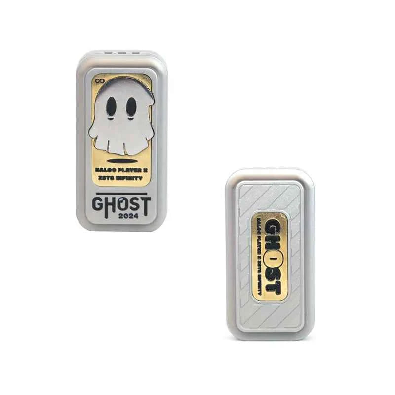 Ghost  Fidget Slider Tuning Fork Slider Metal Fidget Toys ADHD Anti-anxiety Office Desk Toys Adult Stress Relief Toys Kids Gifts