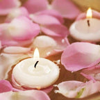 6/10/16Pcs Unscented Discs Candles Floating For Valentine's Day Party Wedding Home Bathtub Decor Romantic Confession Candlelight