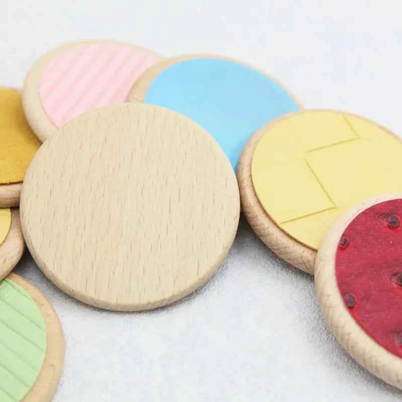Montessori Tactile Board Matching Game Sensory Learning Toy for Kids