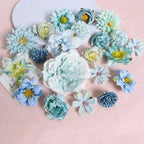 3/21Pcs Artificial Rose Flower Head Fake Flower For Home Room Decor Wedding Decoration DIY Garland Bouquet Christmas Accessories