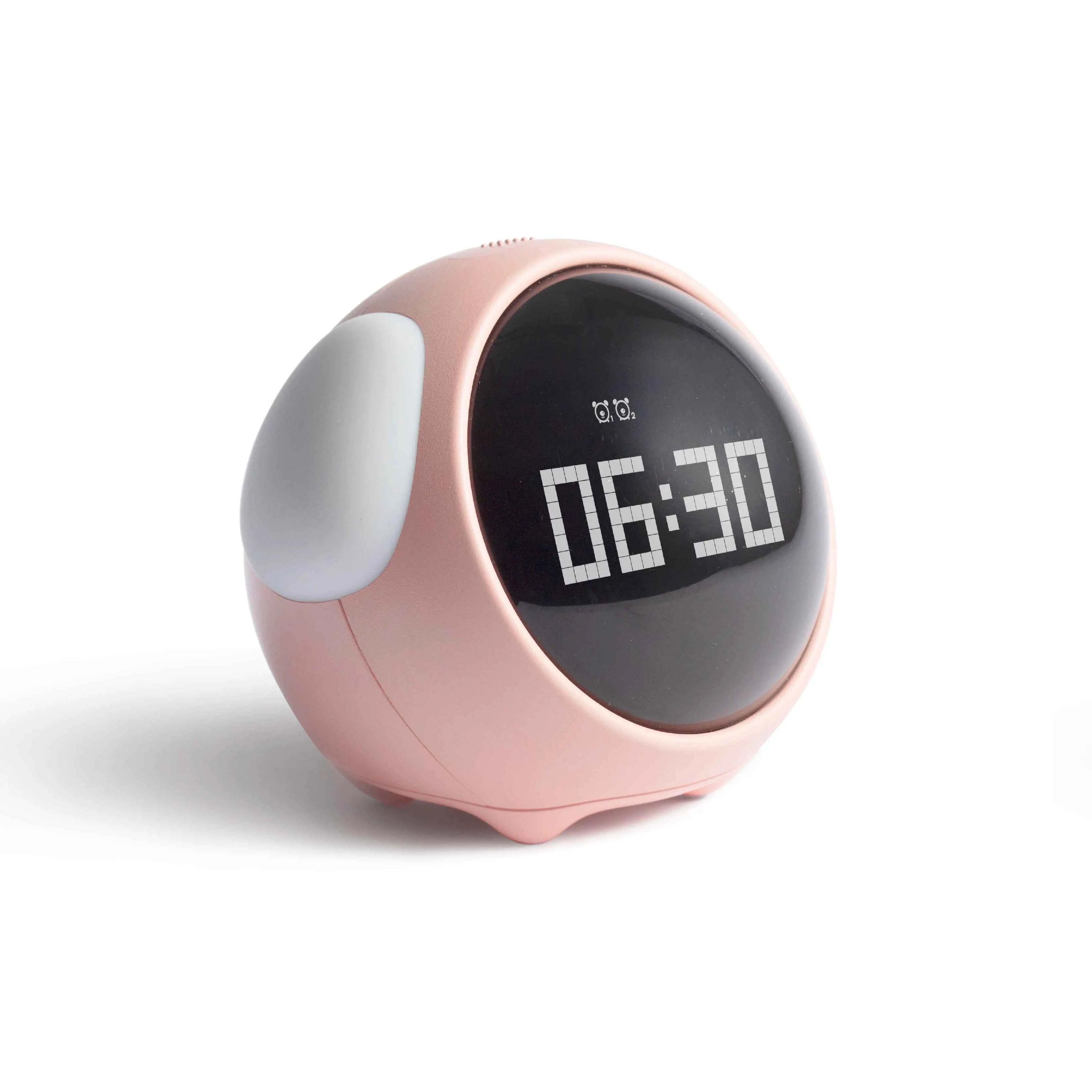 Child Alarm clock Digital Emotion Table Clock WIth Light Wireless Smart Bedside Cute Cartoon Alarm Clock For Kids