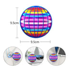 LED Flying Boomerang Ball Hand Controlled Spinner Toy for Kids