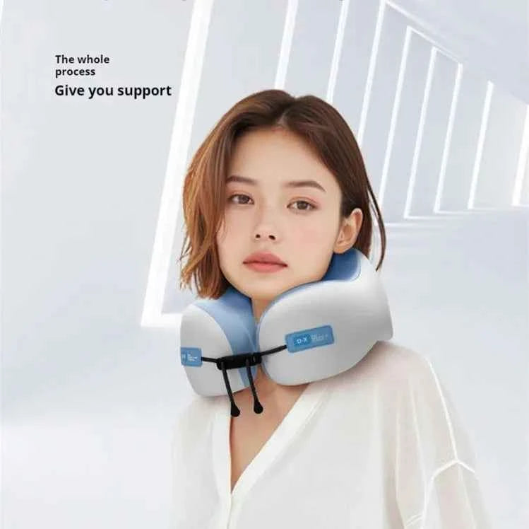 U Shaped Memory Foam Neck Pillows Soft Travel Pillow Massage Neck Pillow Sleeping Airplane Pillow Cervical Healthcare Bedding