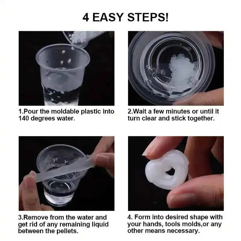 DIY thermoplastic clay beads are reusable and moldable, suitable for carving and crafts, DIY art shaping materials, carving and