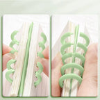 80 Sheets Binder A7 Loose-Leaf Notebook Horizontal Line Inner Page Style Note Set Stationery School Office Supplies