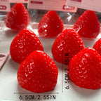 1Pc Squishy Big Strawberry Squeeze Toy Soft Pinch Fruit Pop Fidget Toys Party Entertainment Games Halloween Christmas Gift