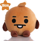 B-T-21 Plush Toy Set – Cute Cartoon Animal Keychain & Backpack Pendant, Soft Stress Relief Toy & Friend Gift