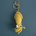 Ocean Animal Crochet Keychain Tropical Fish Bag Charm