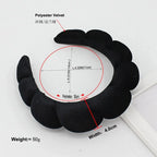 Sponge Spa Headband Velvet Washing Face Wide Padded Headband Skin Care Makeup Removal Shower for Women Girls Hair Accessories