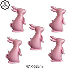 Standing Easter Rabbit Balloon bunny Balloon Easter Balloon Easter Party Decoration Balloon weeding birthday Party Decoration