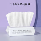Soft Cotton Towel Disposable Face Towel Towels Bathroom Accessories Dry Rags for Washing and Drying Face Towels 50/100Pcs Home