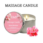 Massage Oil Candle, for Stress Relief and Skin Moisturizing, Scented Candles Aromatherapy SM Product Spa Essentials, Luxury Cand