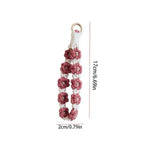 Korean Style Boho Macrame Phone Wristlet Keychain Strap