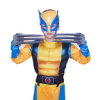 Kids Wolverine Costume Jumpsuit with Mask – Deluxe Superhero Outfit