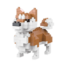 Mini Dachshund Dog Building Blocks Toy for Adults and Kids: Detailed and Lifelike Design,  Fun and Educational Construction Set