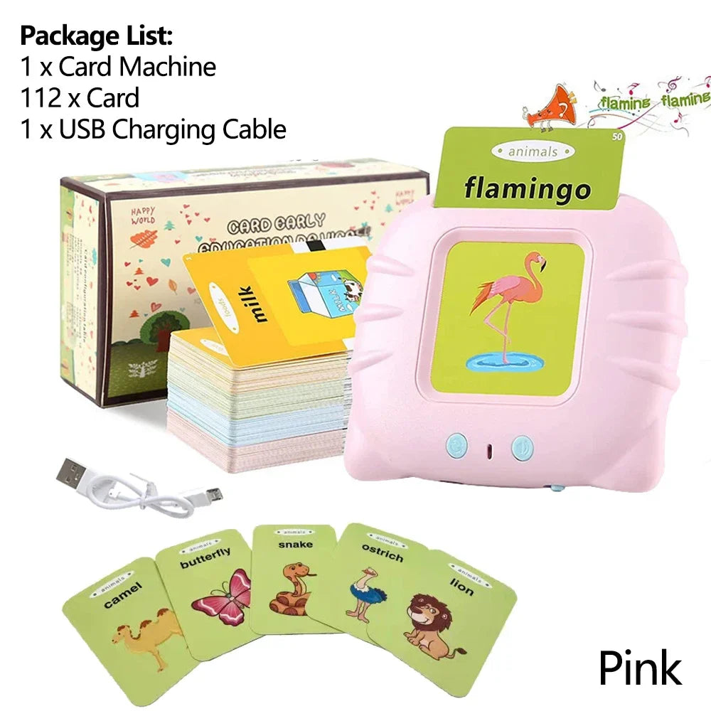 Talking Flash Cards Early Learning Educational Toy for Kids