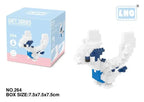 Pokemon Small Blocks Nanoblock Charizard Kyogre Groudon Rayquaza Model Education Graphics Toys for Kids Birthday Gift Toys