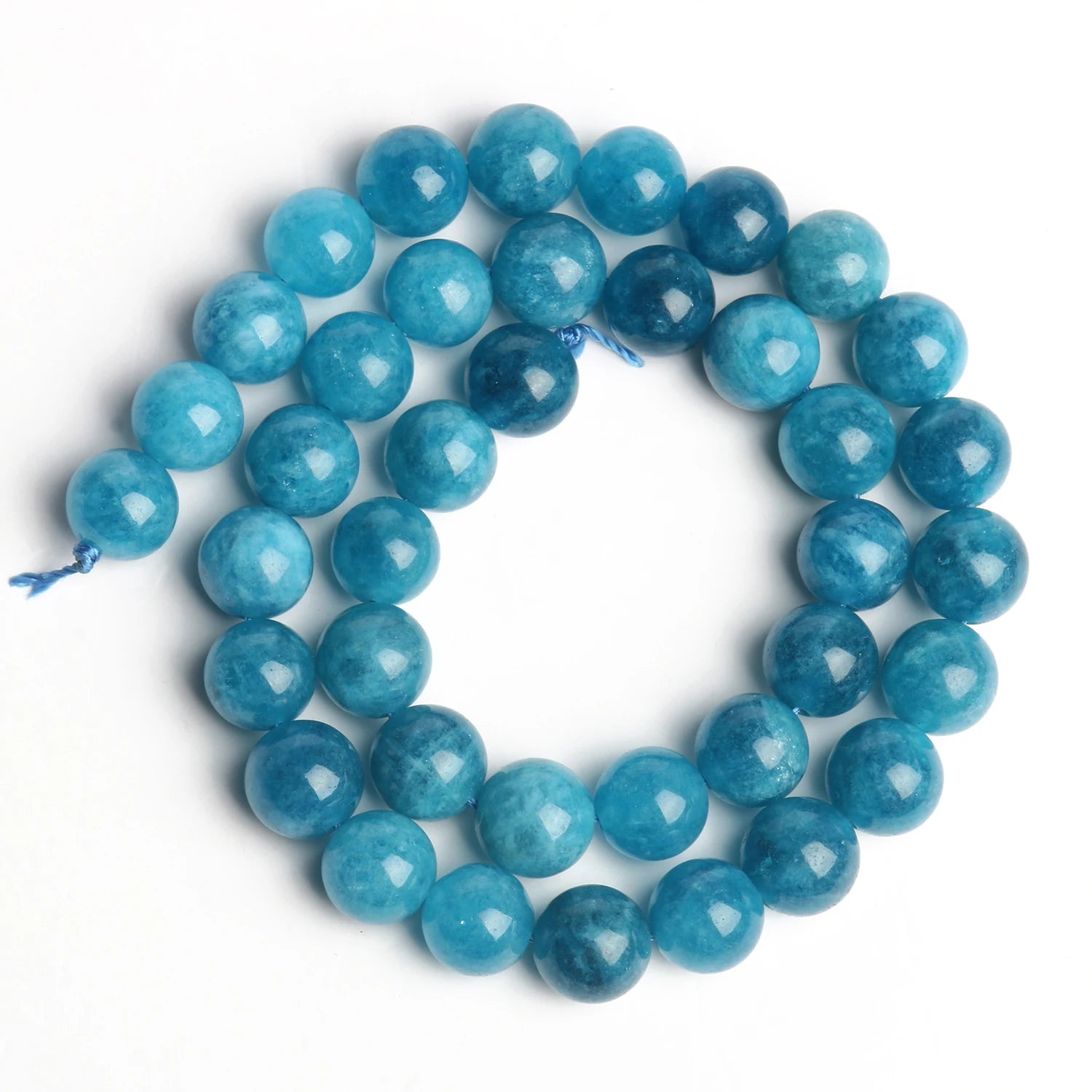 Natural Stone Beads Lapis Lazuli Round Loose Stone Beads For Jewelry Making DIY Bracelet Earrings Accessories 15'' 4/6/8/10/12mm