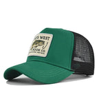 High Quality Fishing Embroidery Baseball Cap for Men Women Outdoor Fishing Snapback Mesh Hat Breathable Sunshade Dad Trucker Hat