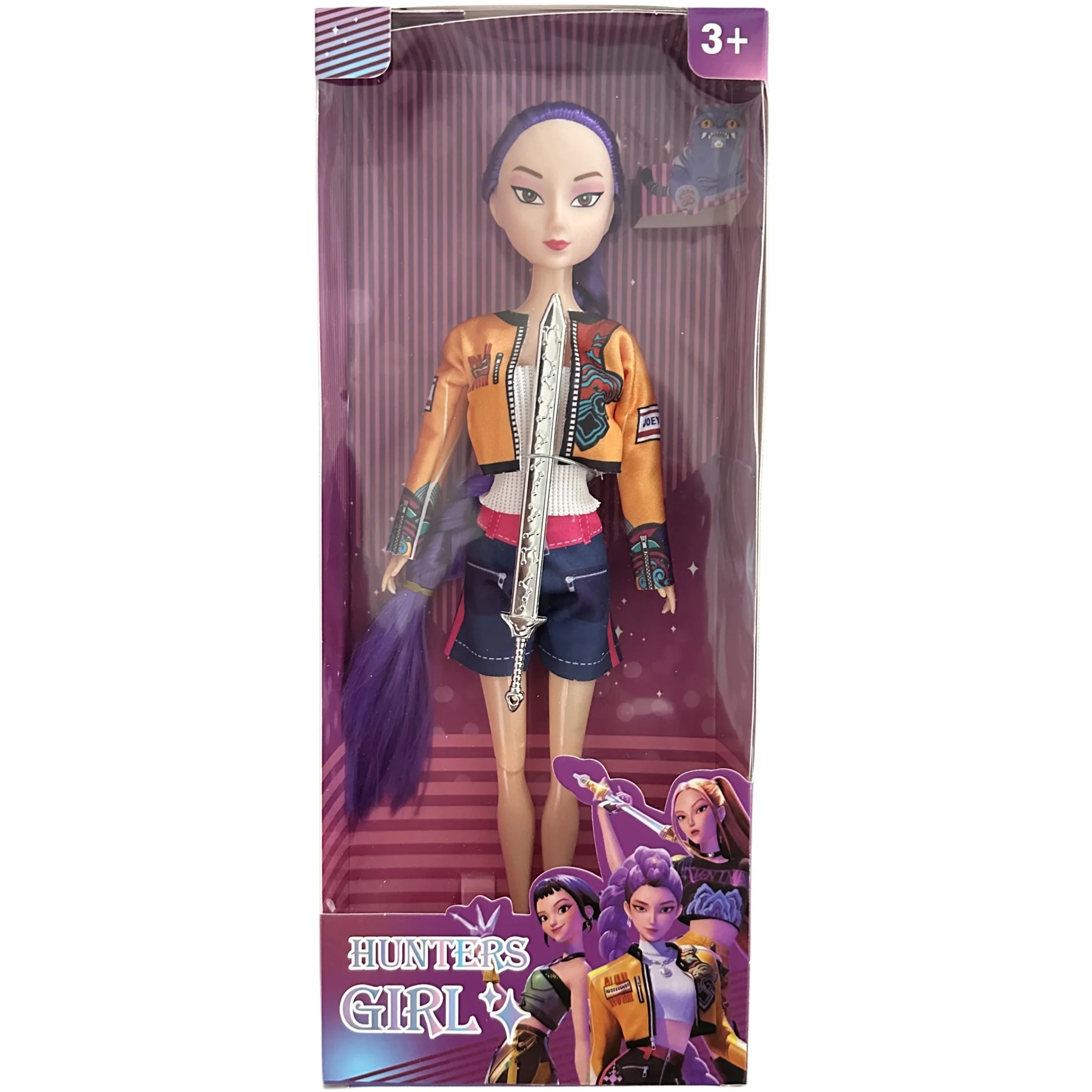 Kpop Anime Vinyl Doll Set – Rumi Mira Zoey Articulated Toy