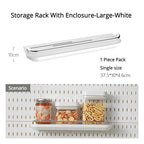 New DIY Pegboard Accessories Hanging Shelf Storage Hooks Wall Organizer No Punching Crafts Organization For Garage Kitchen Room
