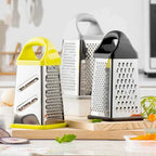 Multifunctional Vegetable Grater Chopper 4 Side Manual Stainless Steel Cheese Garlic Ginger Fruit Cutter Slicer Kitchen Gadgets