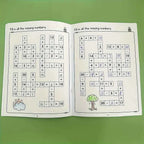 Children's Math Exercise Books, Addition and Subtraction Practice Books, Early Education Learning Workbooks, Math Improvement Tools, Children's Math Crossword Toys, Educational Books, Christmas, Birthday, Halloween Gifts