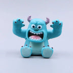Monsters Inc Mini Figures 4PCS – Cartoon Character Collectible Toy Set