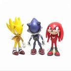 Sonic Figures 6PCS Set – Shadow, Tails & Character Collectible Toys