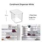 New DIY Pegboard Accessories Hanging Shelf Storage Hooks Wall Organizer No Punching Crafts Organization For Garage Kitchen Room