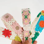 NEW Knitted Headband Bohemian Style Summer Seaside Vacation Handmade Head Band Hair Accessories for Women Girls