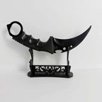 Night Talon Karambit Toy – Safe Cosplay Claw Knife with Sheath