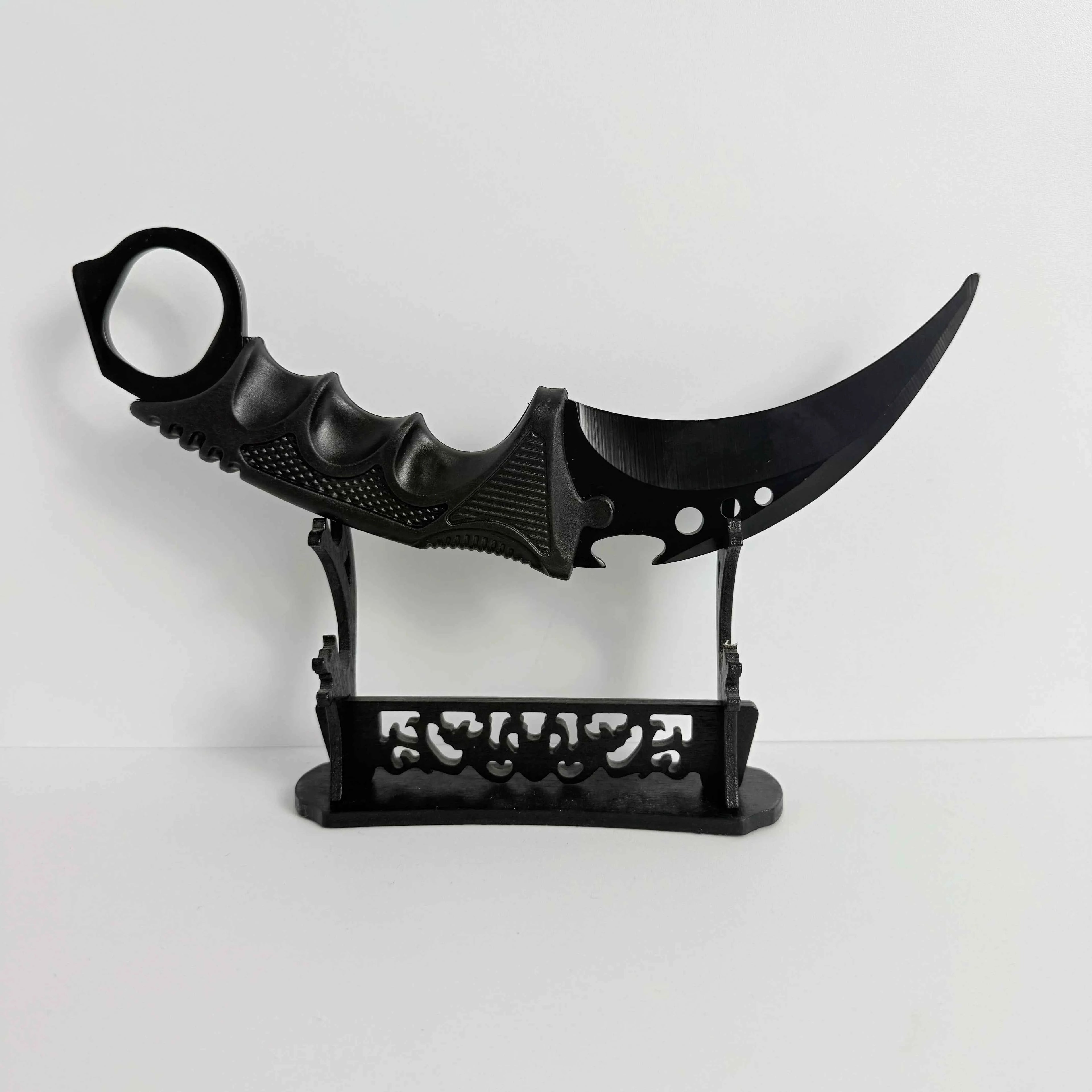 Night Talon Karambit Toy – Safe Cosplay Claw Knife with Sheath