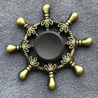 New Bronze Metal Alloy Fidget Spinner R188 Mute Bearing Hand Spinner Fingertip Gyro Stress Relief Toys Gifts