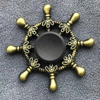 New Bronze Metal Alloy Fidget Spinner R188 Mute Bearing Hand Spinner Fingertip Gyro Stress Relief Toys For Kids Adult