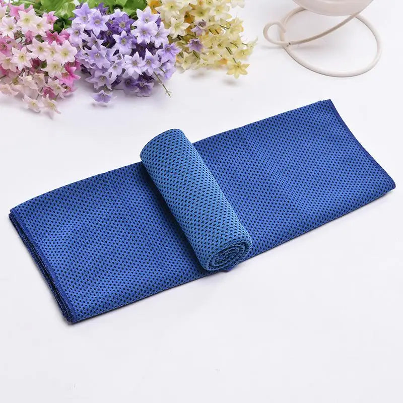 Circular Silicone Wrapped Cold Towel Cooling Towel Quick Drying Microfiber Towels Beach Accessories Towel Sport Fitness 2026