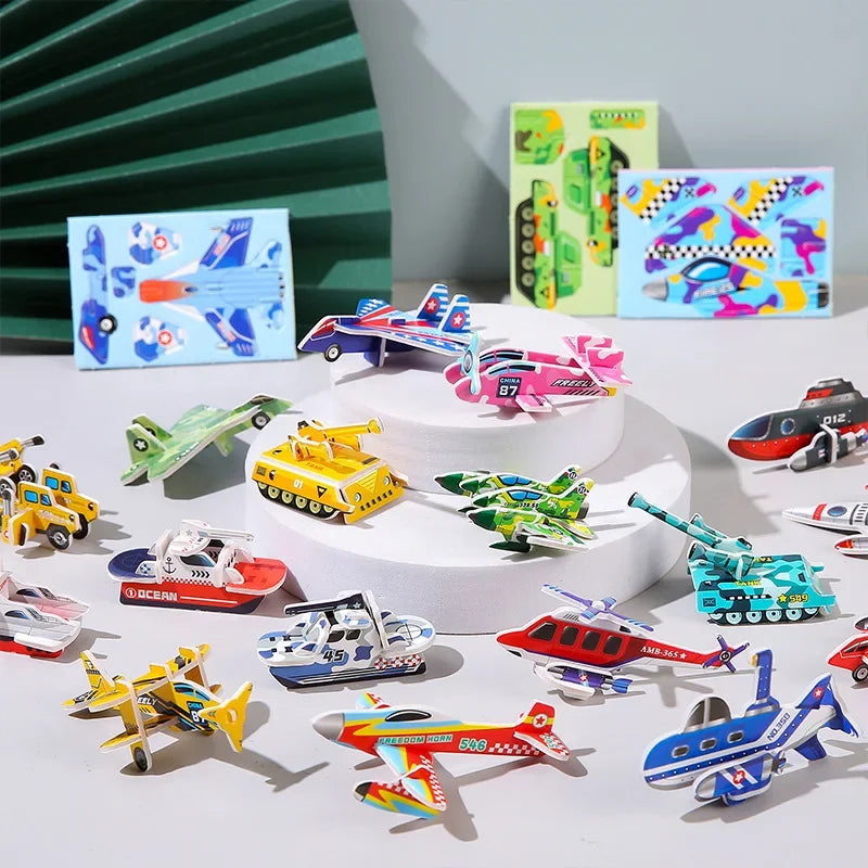 30 Pcs Mini Animal DIY Jigsaw Puzzle Toys Kids Gifts for Classroom Rewards Birthday Party Baby Shower Pinata Filler